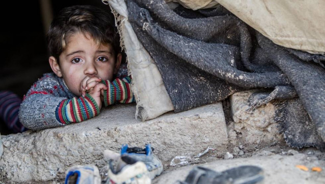 imagen En Alepo, murieron 96 niños en seis días
