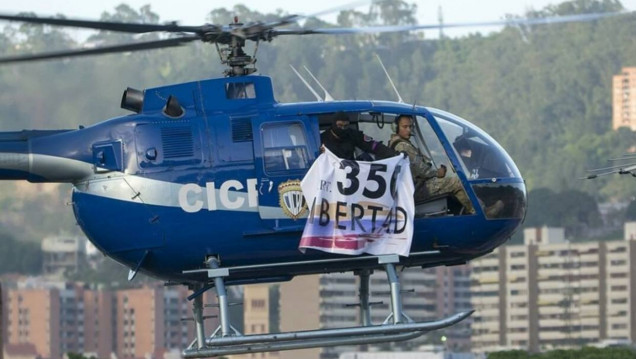 imagen Un helicóptero atacó la sede de la Corte Suprema de Venezuela