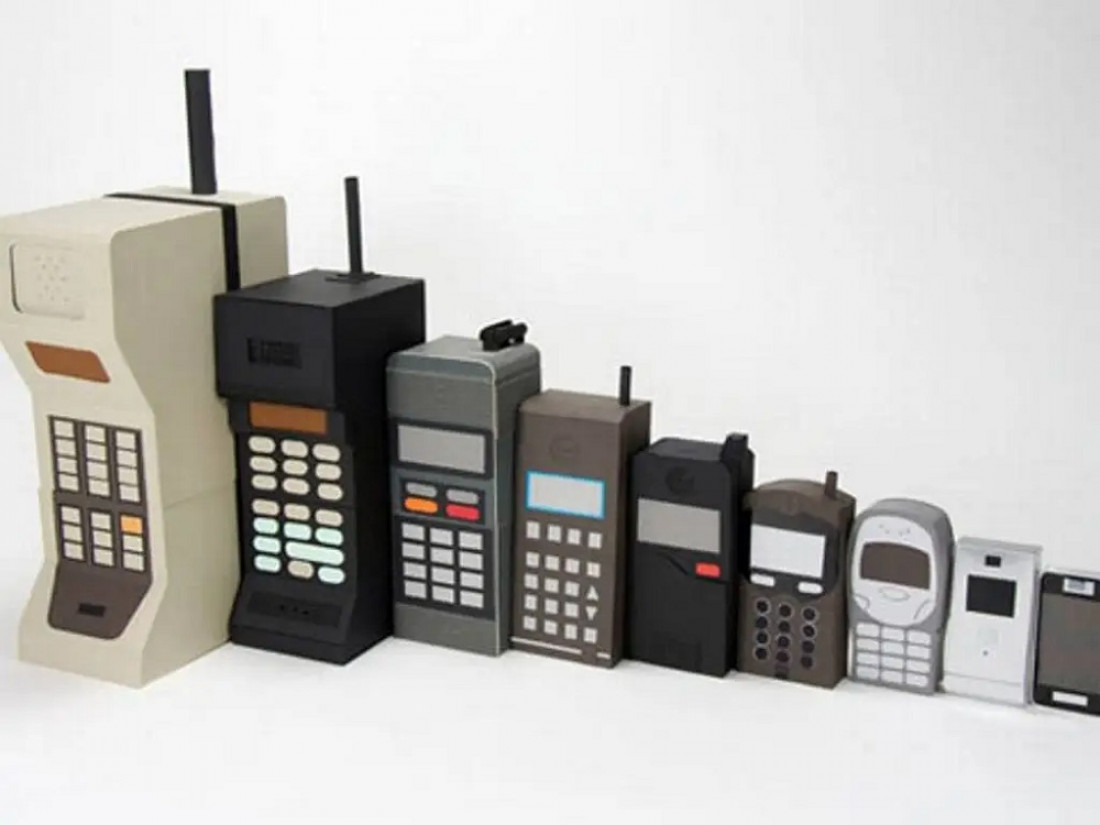 Evolución de los teléfonos móviles a lo largo de la historia