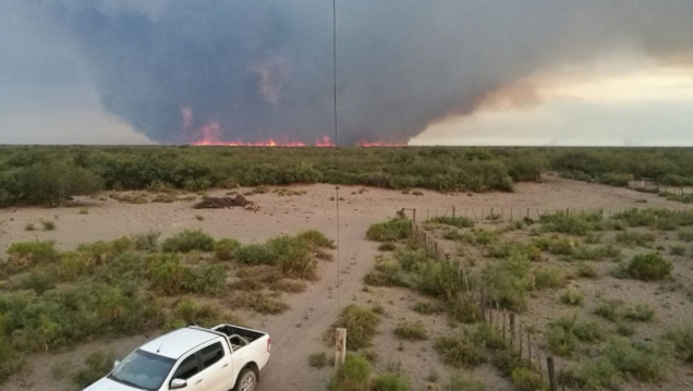 imagen Incendios: se quemaron 130 mil hectáreas y quedan dos focos del fuego