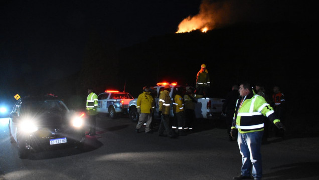 imagen Extinguieron los incendios en El Volcán y Potrero de los Funes