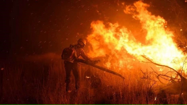 imagen Los incendios de tierras productivas en Mendoza activaron un plan nacional