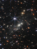 El telescopio James Webb mostró la imagen infrarroja más profunda del universo 