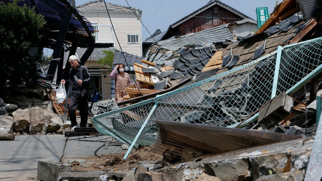 imagen Un fuerte terremoto sacudió Japón