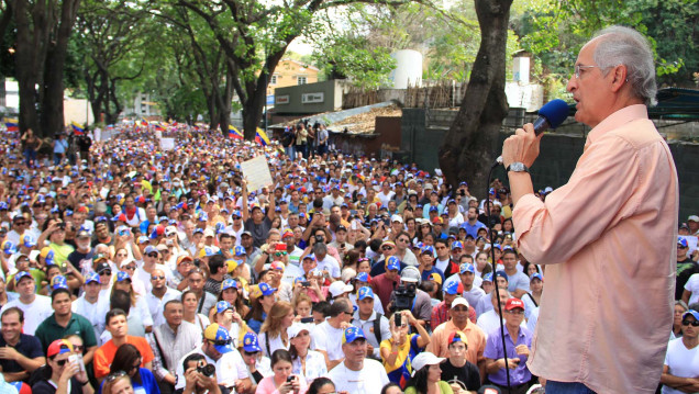 imagen Alcalde opositor Ledezma escapó de Venezuela rumbo a Colombia