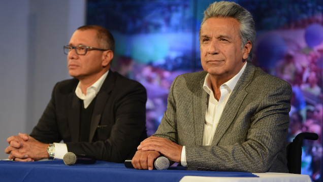 imagen Corrupción: le quitaron todo el poder al vice de Ecuador