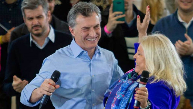imagen Carrió dijo que se amigará con Macri "cuando lo saque a Garavano"