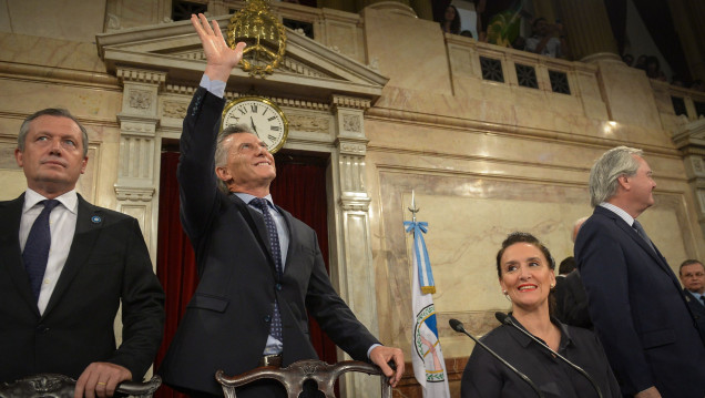 imagen Macri va al Congreso