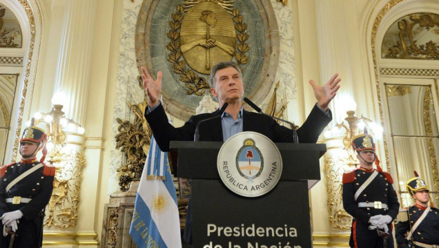 imagen En las manos de Macri
