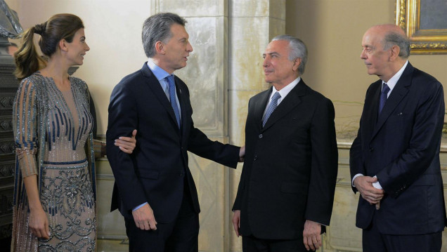 imagen Macri tendrá su primera bilateral con Temer como presidente de Brasil