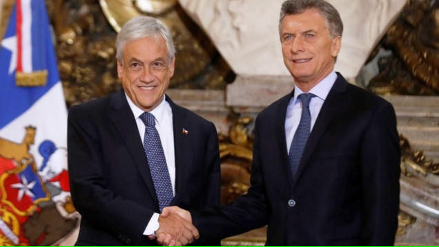 imagen Macri y Piñera buscan liberalizar el comercio entre ambos países