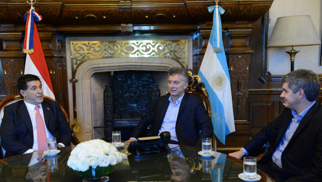 imagen Macri se reunió con el presidente de Paraguay