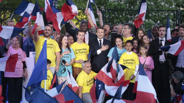 imagen Macron es el nuevo presidente de las "dos Francias"