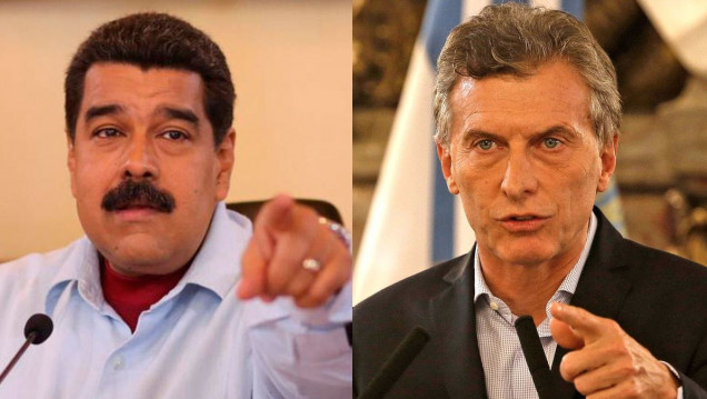 imagen Maduro dijo que es "víctima de Macri"