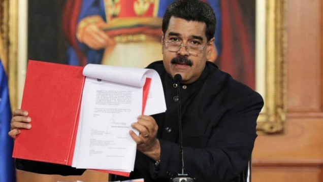 imagen Maduro decreta otra vez la restricción de garantías constitucionales
