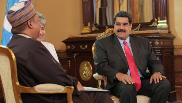 imagen Maduro minimizó el impacto de las sanciones petroleras de Estados Unidos
