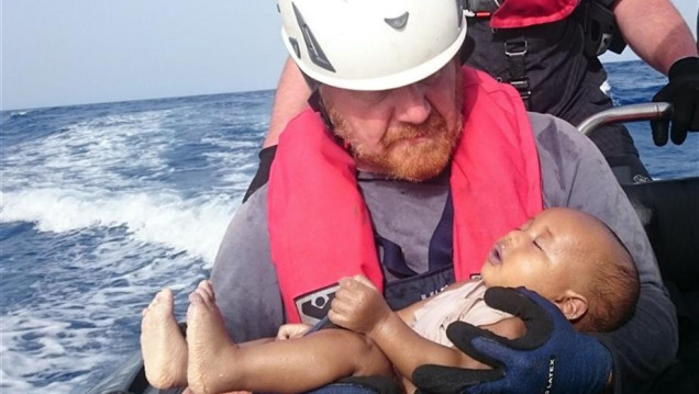 imagen Otro bebé muerto, el mismo horror del Mediterráneo