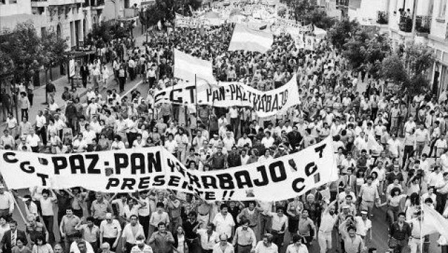 imagen Una marcha que marcó la historia del movimiento obrero