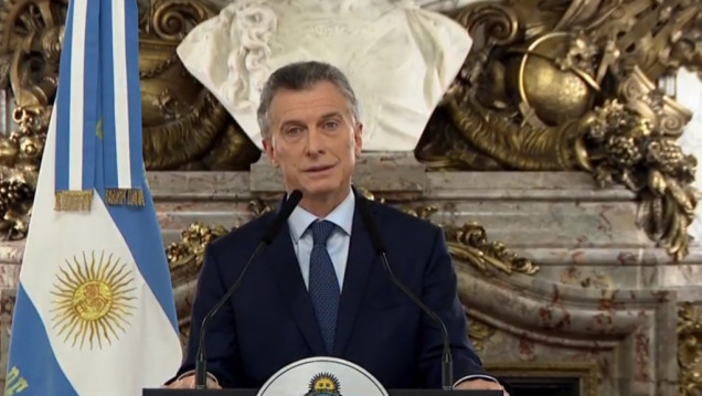 imagen Macri: "Estamos en emergencia"