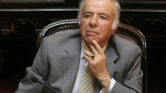 imagen Carlos Menem no podrá ser precandidato a senador