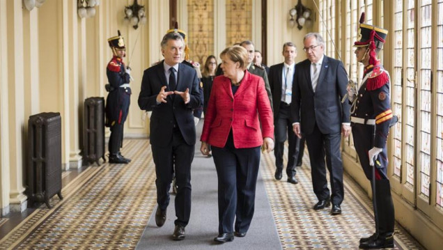 imagen Merkel avala el acuerdo entre la UE y el Mercosur