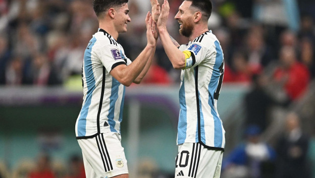 imagen Con un Messi brillante, Argentina es nuevamente finalista de un Mundial