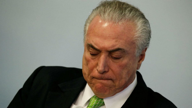 imagen Brasil: Temer tiene apenas un 5 por ciento de imagen positiva