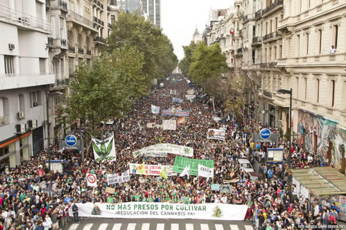Una nueva marcha por la despenalización y legalización de la Marihuana