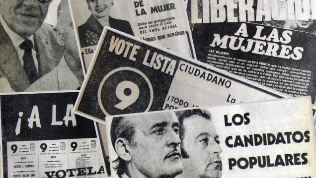 imagen Aquella campaña electoral de marzo de 1973  