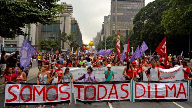 imagen "Elecciones ya": miles de brasileños volvieron a marchar contra Temer