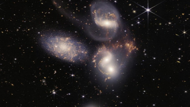 imagen La NASA reveló nuevas fotos tomadas por el telescopio James Webb 