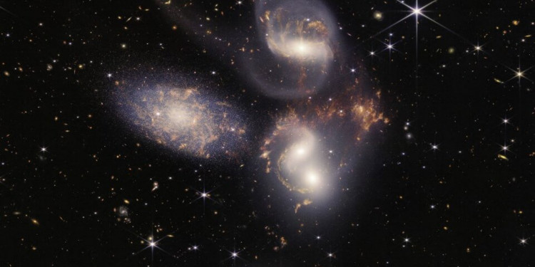 La NASA reveló nuevas fotos tomadas por el telescopio James Webb 