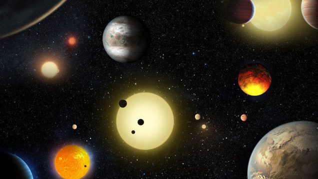 imagen La NASA descubrió nueve planetas que podrían albergar vida