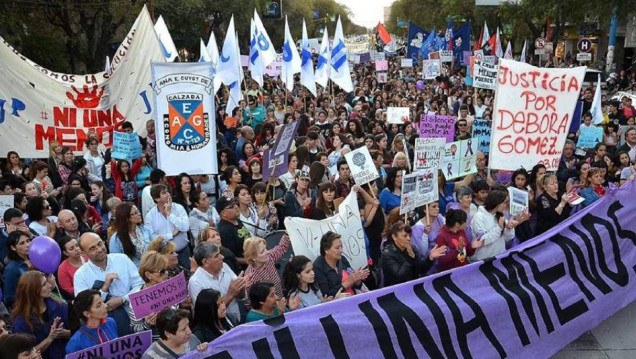 imagen Otra vez, Mendoza marcha contra los femicidios