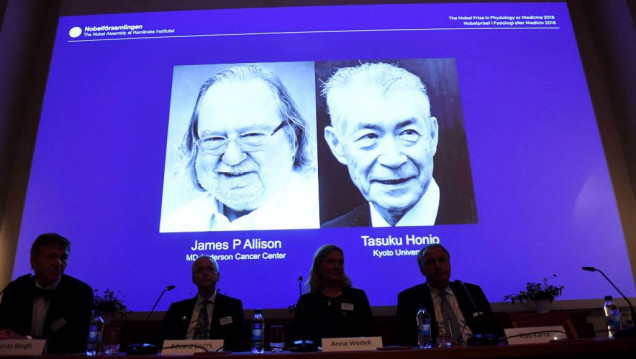 imagen El Nobel de Medicina fue para "los padres de la inmunoterapia"
