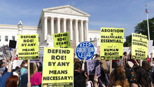 imagen La Corte Suprema de Estados Unidos revocó el derecho al aborto