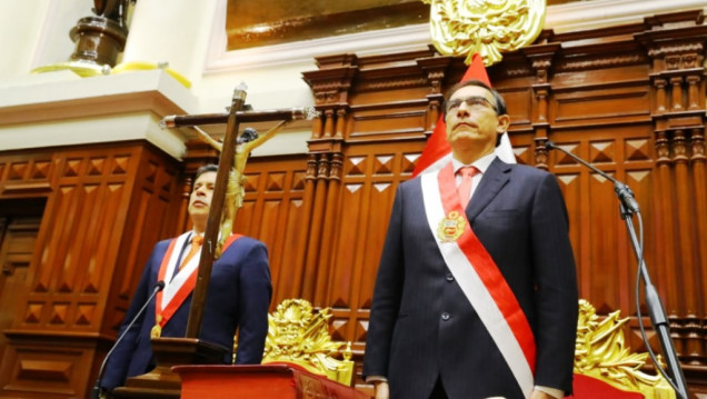 imagen Martín Vizcarra es el nuevo presidente de Perú 