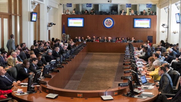 imagen Bolivia bloqueó la sesión en la OEA sobre la crisis en Venezuela