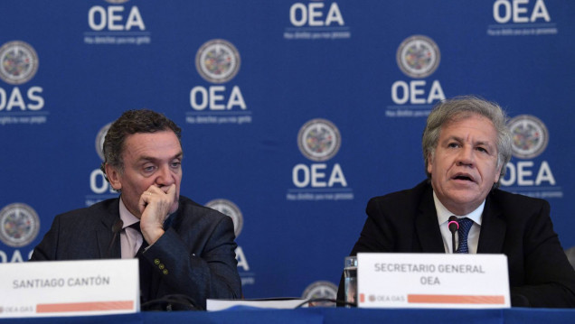 imagen Con la mira en Venezuela y Nicaragua, empezó la Asamblea General de la OEA