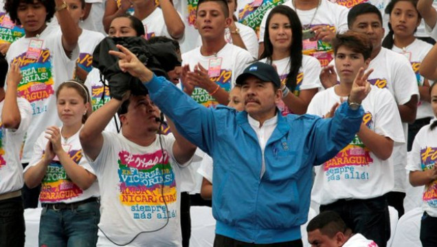 imagen Daniel Ortega fue reelecto con el 72 % de los votos