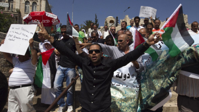 imagen Masivas marchas a favor del reconocimiento de Palestina por parte de la ONU