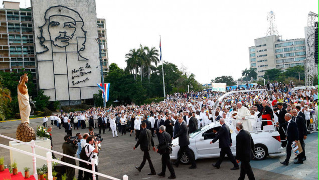 imagen La Habana vivió con gran fervor la visita del Papa