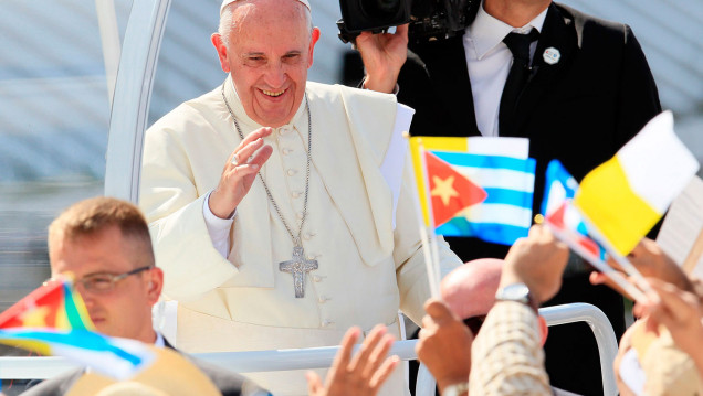 imagen El papa Francisco llega a EE.UU. tras su visita a Cuba