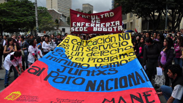imagen Estudiantes colombianos repudiarán reforma a la Ley de Educación Superior