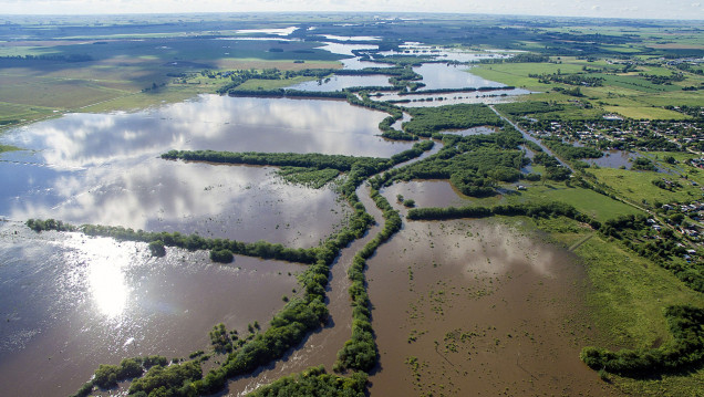 imagen Inundaciones y rutas cortadas en las provincias de Buenos Aires y La Pampa