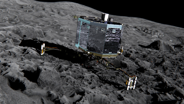 imagen Los datos de Philae "están llegando por la estación nuestra", dicen desde Malargüe