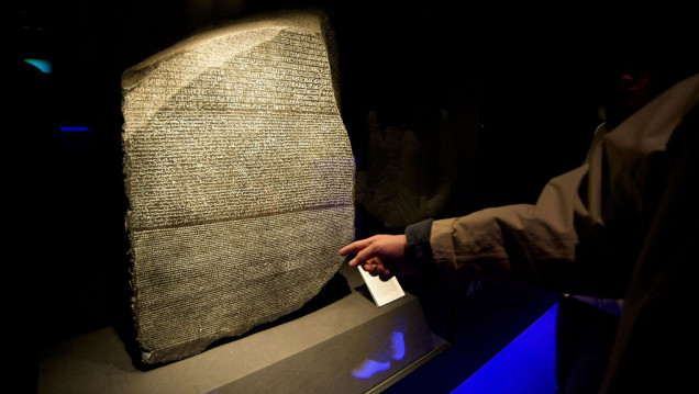 imagen Egipto volvió a reclamar la devolución de la Piedra de Rosetta, 200 años después de su decodificación