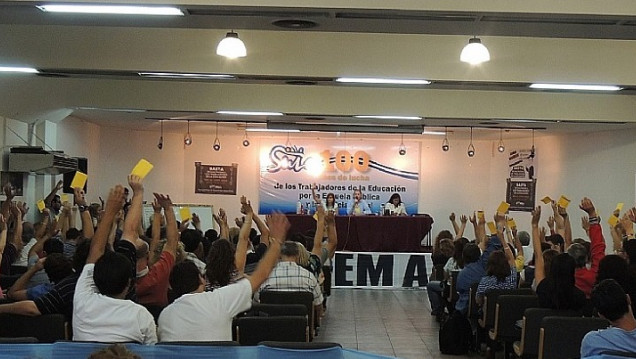 imagen Plenario del SUTE: piden la renuncia de Jaime Correas