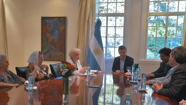 imagen Macri recibió a organismos de Derechos Humanos