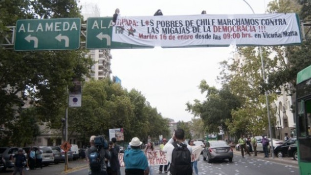 imagen Ya con el Papa en suelo chileno, continúan las protestas por su visita 